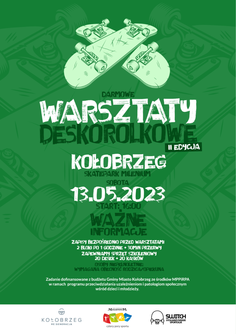 Warsztaty Deskorolkowe 13-14.05.2023